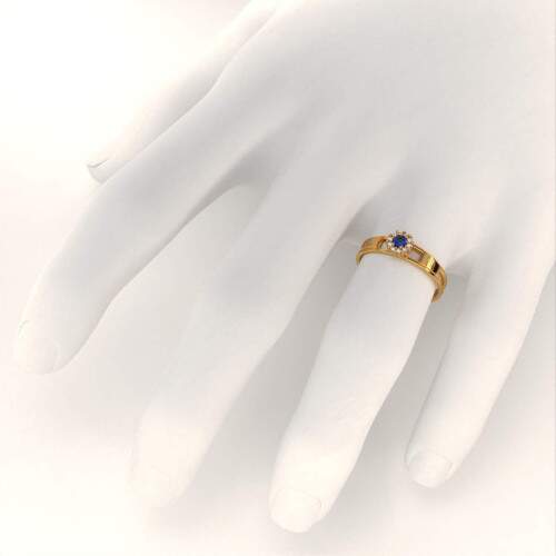 Anel de Formatura em Ouro 18k - Logstica - Aurora