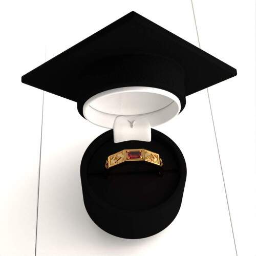 Anel Masculino em Ouro 18k - Maonaria - Vega