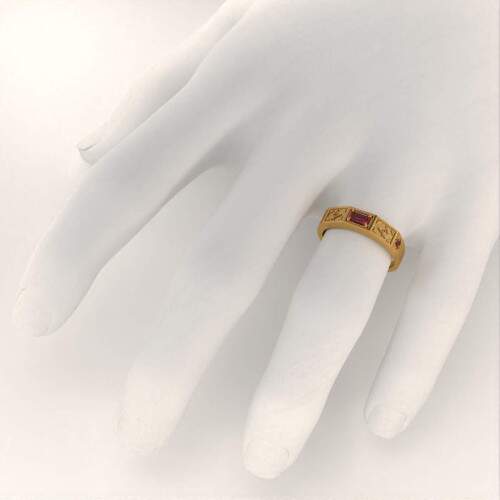 Anel Masculino em Ouro 18k - Maonaria - Vega