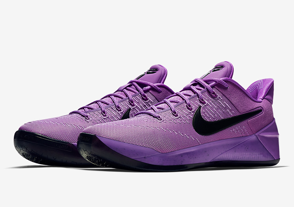 kobe ad purple and black