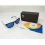 Frogskins Matte Black / Matte White / Sapphire Iridium ed. limitada Brazil Olympics OO9013-94 - SEM CAIXA