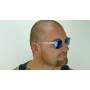 Latch Square Clear / Sapphire Iridium Polarized OO9353-06 - SEM CAIXA