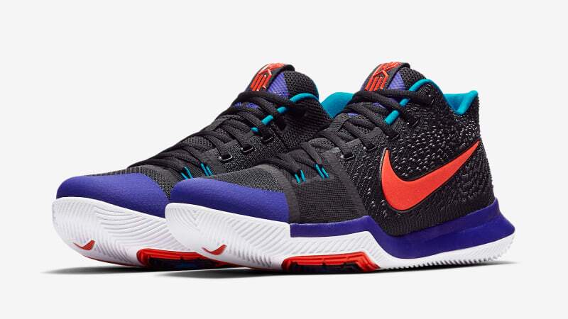 kyrie 3 black orange