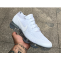 Air VaporMax Flyknit White / Sail / Light Bone / Metallic Silver Masculino