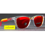 Frogskins Polished Clear / Prizm Ruby Edicao Limitada Grips Collection OO9013-E155