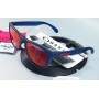 Frogskins Matte Blue Woodgrain / Torch Iridium edição limitada Driftwood Collection OO9013-B555