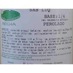 Base para Sabonete L�quido/Shampoo Neutra Regia Concentrado 1/4