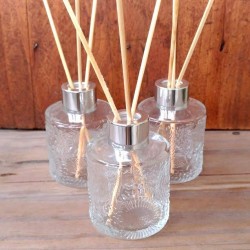 Frasco de Vidro Sol com Tampa Difusor 130ml - Unidade