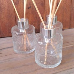 Frasco de Vidro Sol com Tampa Difusor 130ml - Unidade