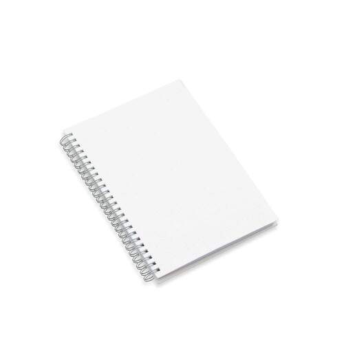 Caderno Pequeno Permanente 100 Folhas com Capa Pet para Sublimao - 14x20cm