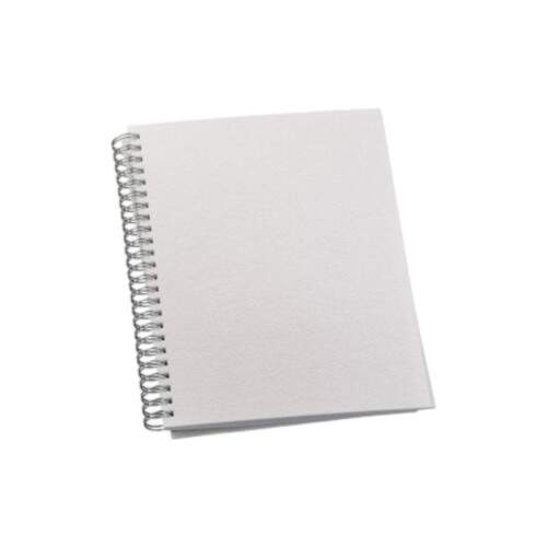 Caderno Pequeno Permanente 100 Folhas com Capa Pet para Sublimao - 14x20cm
