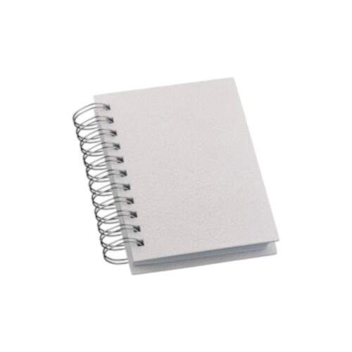 Agenda Compacta Permanente 382 Folhas com Capa Pet para Sublimao - 11,3x15,6cm