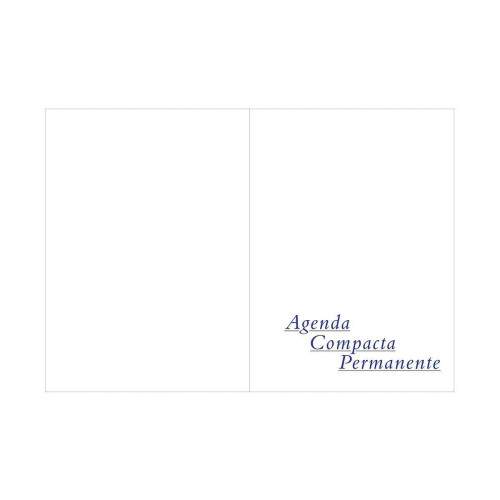 Agenda Compacta Permanente 382 Folhas com Capa Pet para Sublimao - 11,3x15,6cm
