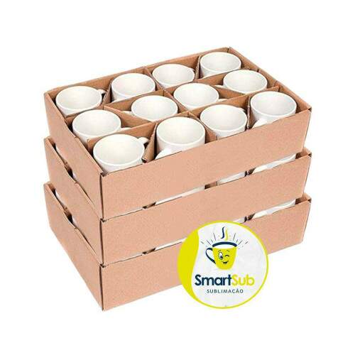 Caneca de Cermica Branca AAA Smartsub para Sublimao - 325ml