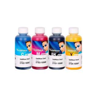 Kit 4 Tinta Sublimtica Inktec para Impressora Ecotank - 100ml