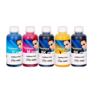 Kit 5 Tinta Sublimtica Inktec para Impressora Ecotank - 100ml