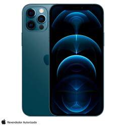 iPhone 12 Pro Azul-Pacfico, com Tela de 6,1, 5G, 256 GB e Cmera Tripla de 12MP