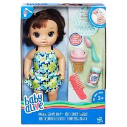 Baby Alive Morena - Sorvete Mgico