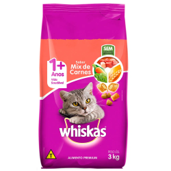 Rao para Gatos Whiskas Mix Carne