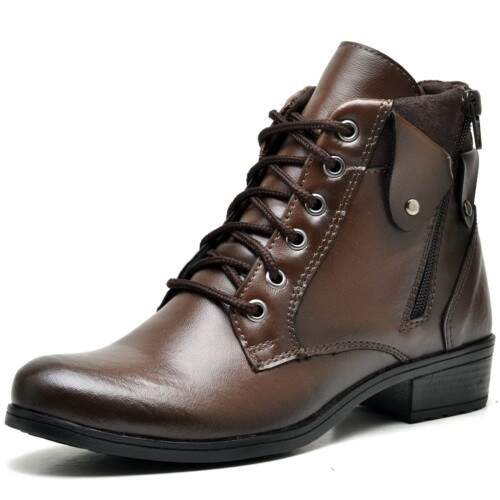 Bota Coturno Cano Curto Elegant Feminino DuBuy