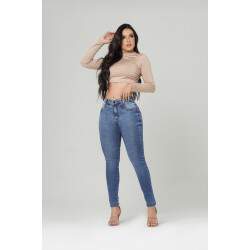 Cala Jeans Feminina PitBull Levanta Bumbum