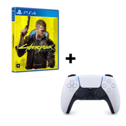 Kit Controle PS5 + Game Cyberpunk 2077