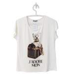 T Shirt Louis Vuitton Pets White Terrier
