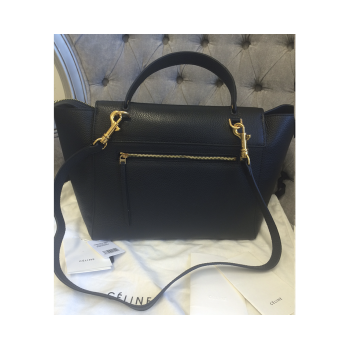 celine belt bolsa micro black