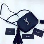 Bolsa Clutch Yve Blogger Média Preta **Premium**