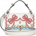 Bolsas Fend - KAN I STUDDED BRANCA