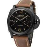 Réplica de Relógio Panerai Luminor Toubillon GMT Cerâmica