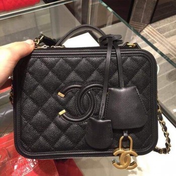 bolsa chanel vanity case