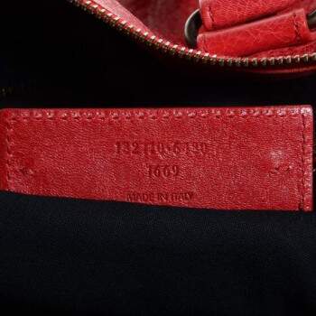 BOLSA BALENCIAGA CLASSIC CITY GRANDE VERMELHA