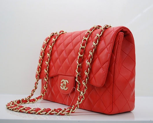 red and gold bolsa
