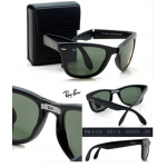 Ray Ban RB 4105 Wayfarer Dobravel Preto Fosco