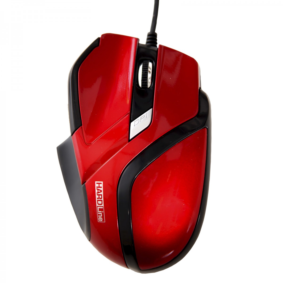 Mouse Gamer HardLine Vermelho 2400dpi USB MS26 HARDBOX
