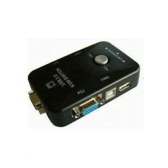 KVM Switch Manual 2 portas USB HARDBOX
