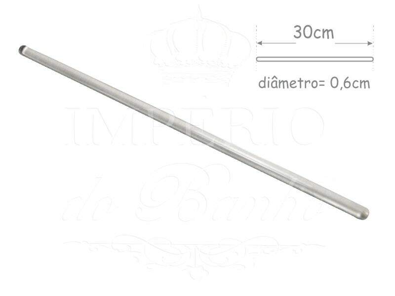 Bastão de Vidro 300x5mm Império do Banho A sua loja aberta 24h Bastão de Vidro 300x5mm Império do Banho A sua loja aberta 24h