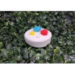 MOLDE/FORMA DE SILICONE MINI FLORES 7 CAV.