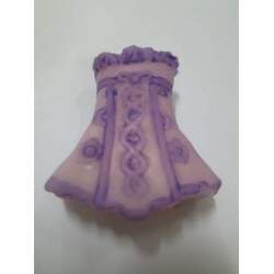 MOLDE/FORMA DE SILICONE ESPARTILHO C/ FLOR