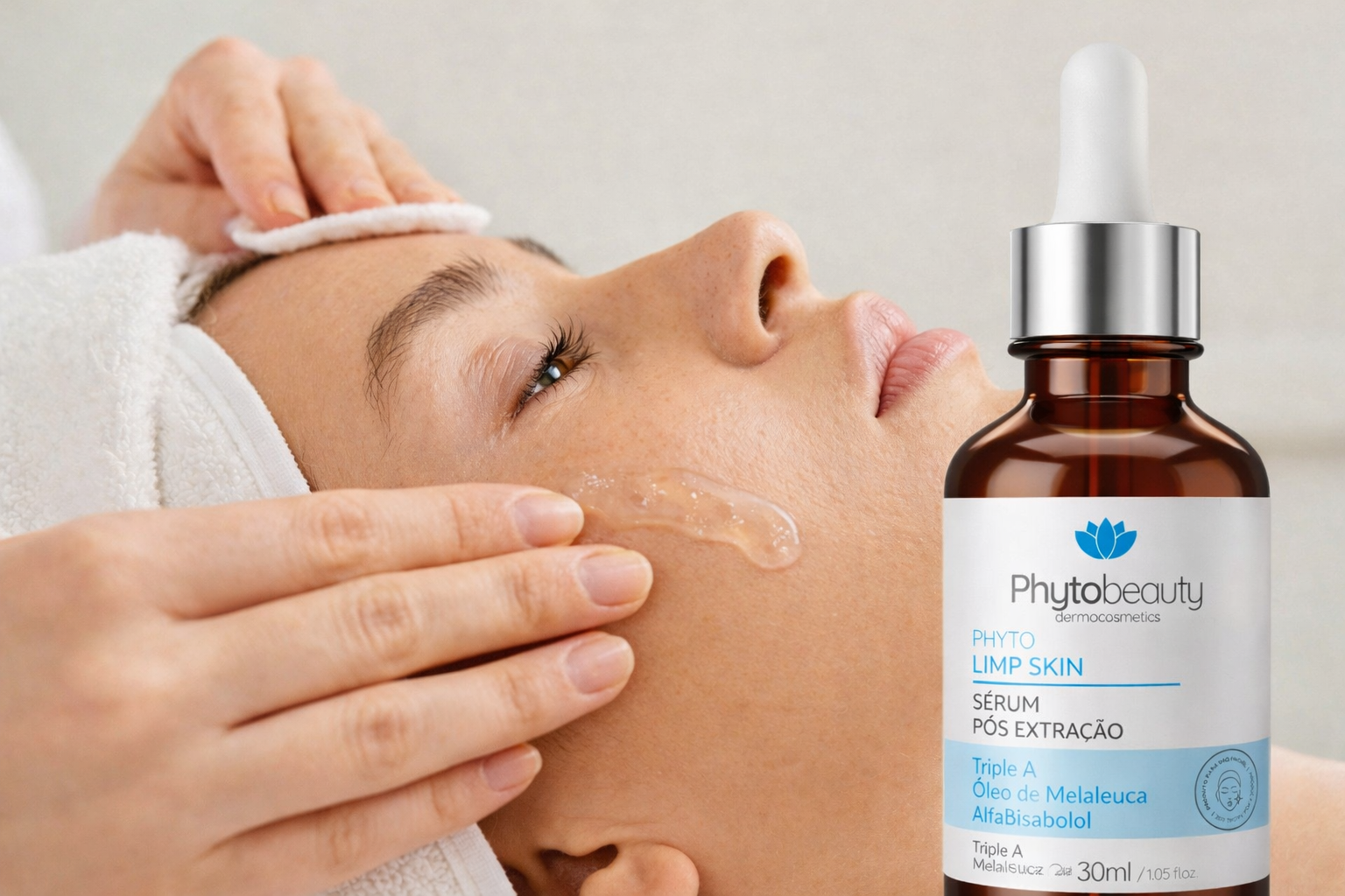 Sérum Pós Extração Na Limpeza De Pele 50ml Phytobeauty