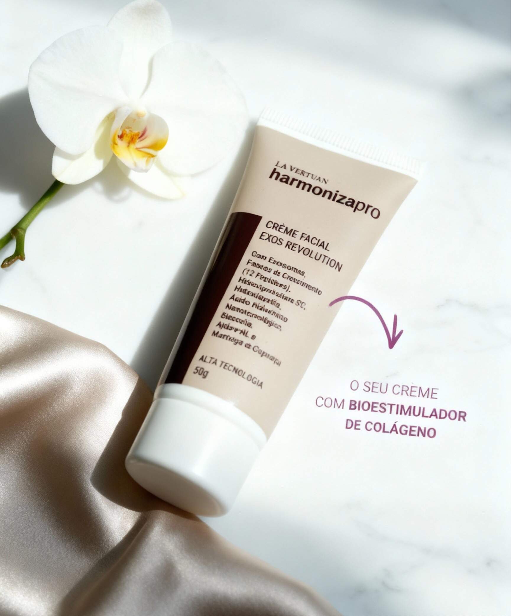 Creme Rejuvenescedor para o Rosto Exos Revolution La Vertuan