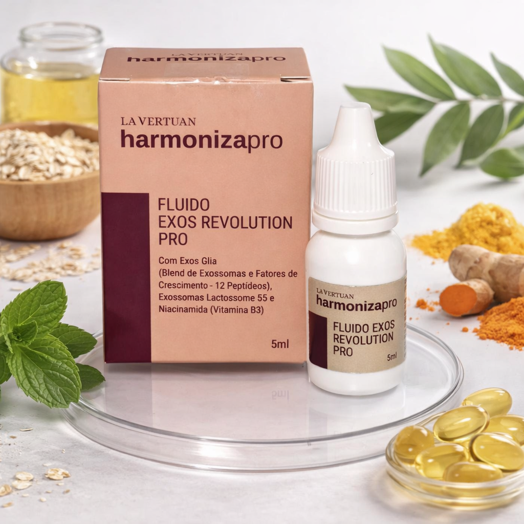 Fluido Facial Rejuvenescedor com Ácido Hialurônico Exos Revolution