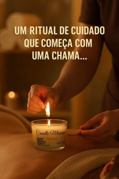 Vela Para Massagem Relaxante Ylang Ylang - Hidratante