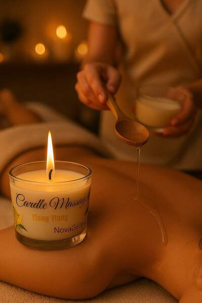 Vela Para Massagem Relaxante Ylang Ylang - Hidratante