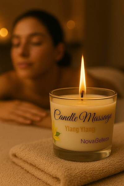 Vela Para Massagem Relaxante Ylang Ylang - Hidratante