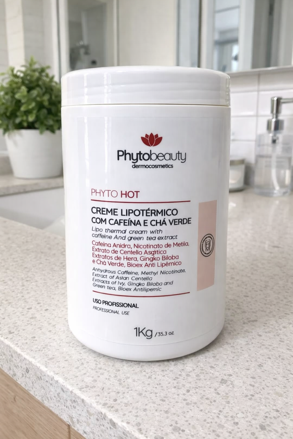 Creme Lipotérmico Redutor 1kg - Phytobeauty