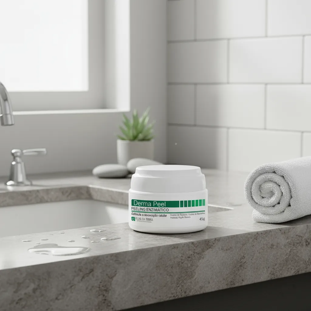 Peeling Enzimático Derma Peel 45g Flor da Terra