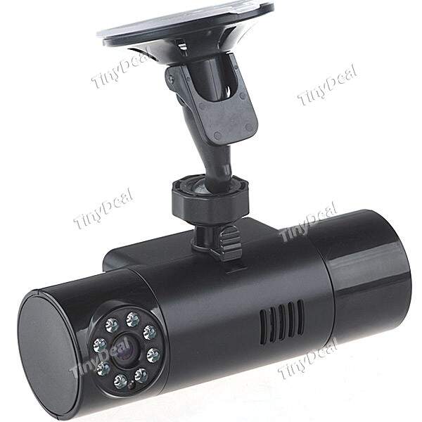 2 Cameras Car DVR Automobile Drive Recorder Vehicle Black Box Video