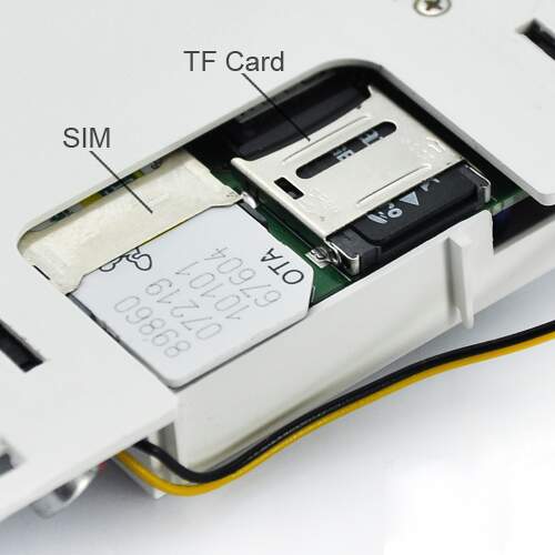 HD Spy Camera Light Switch com Controle Remoto GSM w / Motion Detection